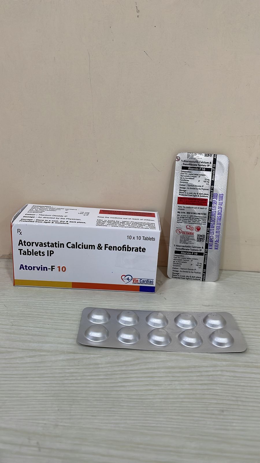 ATORVIN-F10 Tablets